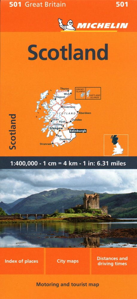 Scotland Travel Map
