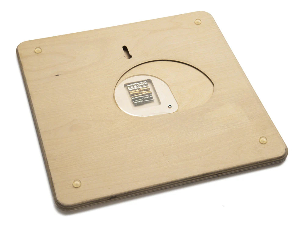 Puget Sound 3D Wood Cribbage Board - Backside
