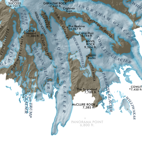 Glaciers of Mount Rainier