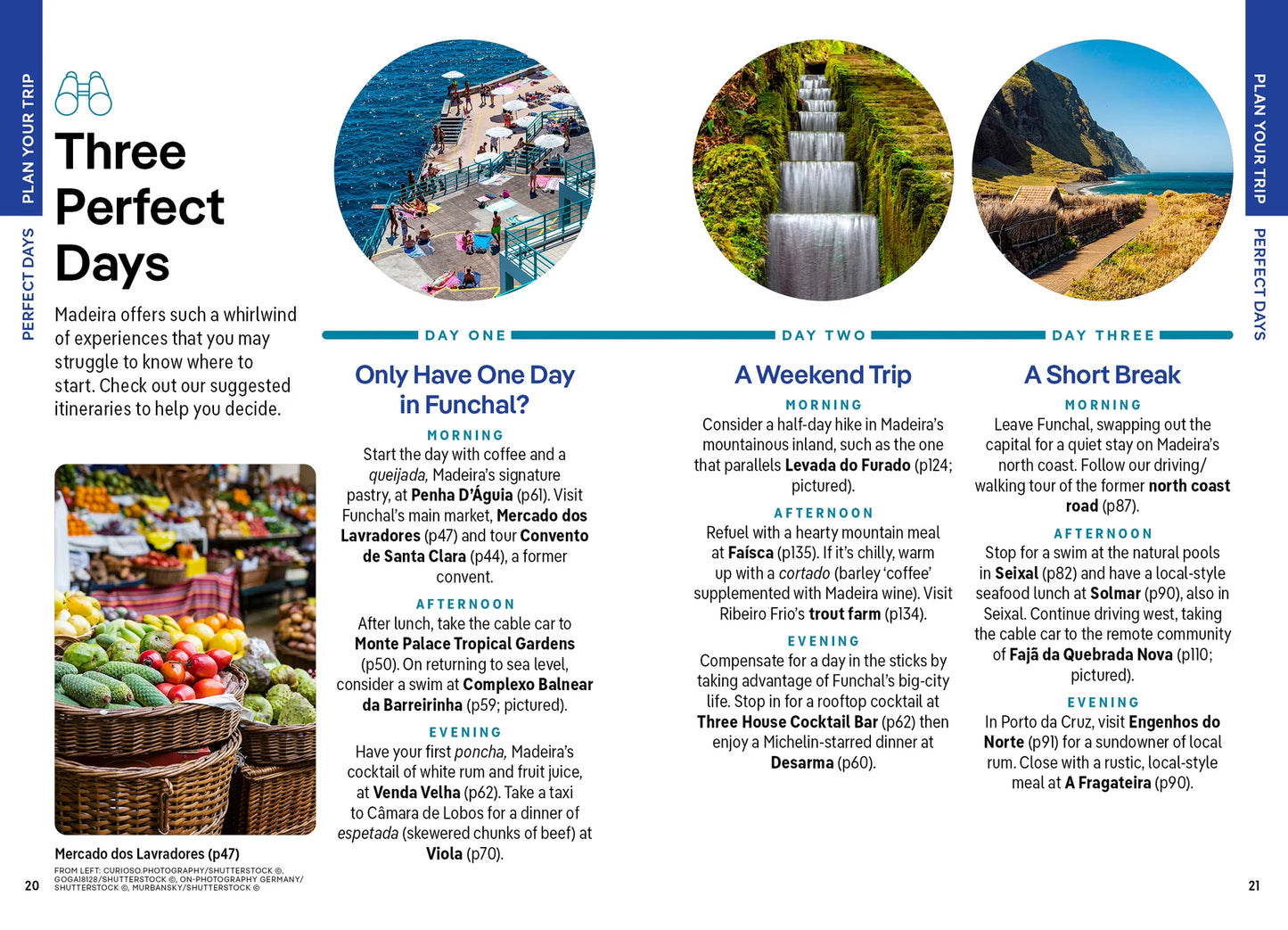 Madeira (Portugal) Pocket Travel Guide Book by Lonely Planet - Sample Page
