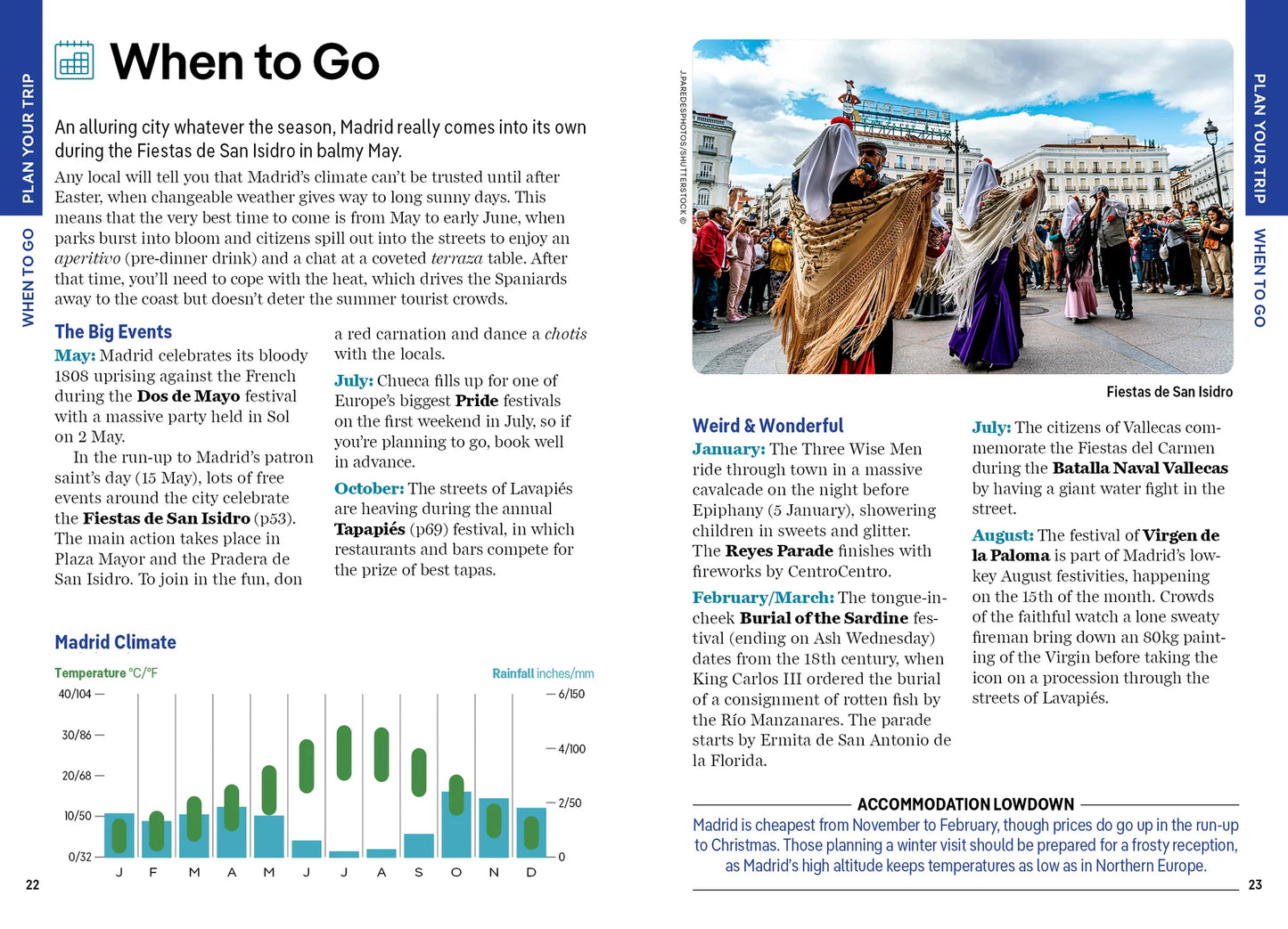 Madrid (Spain) Pocket Travel Guide Book by Lonely Planet - Sample Page