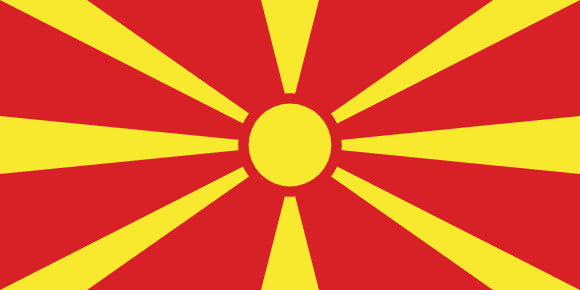 North Macedonia Flag