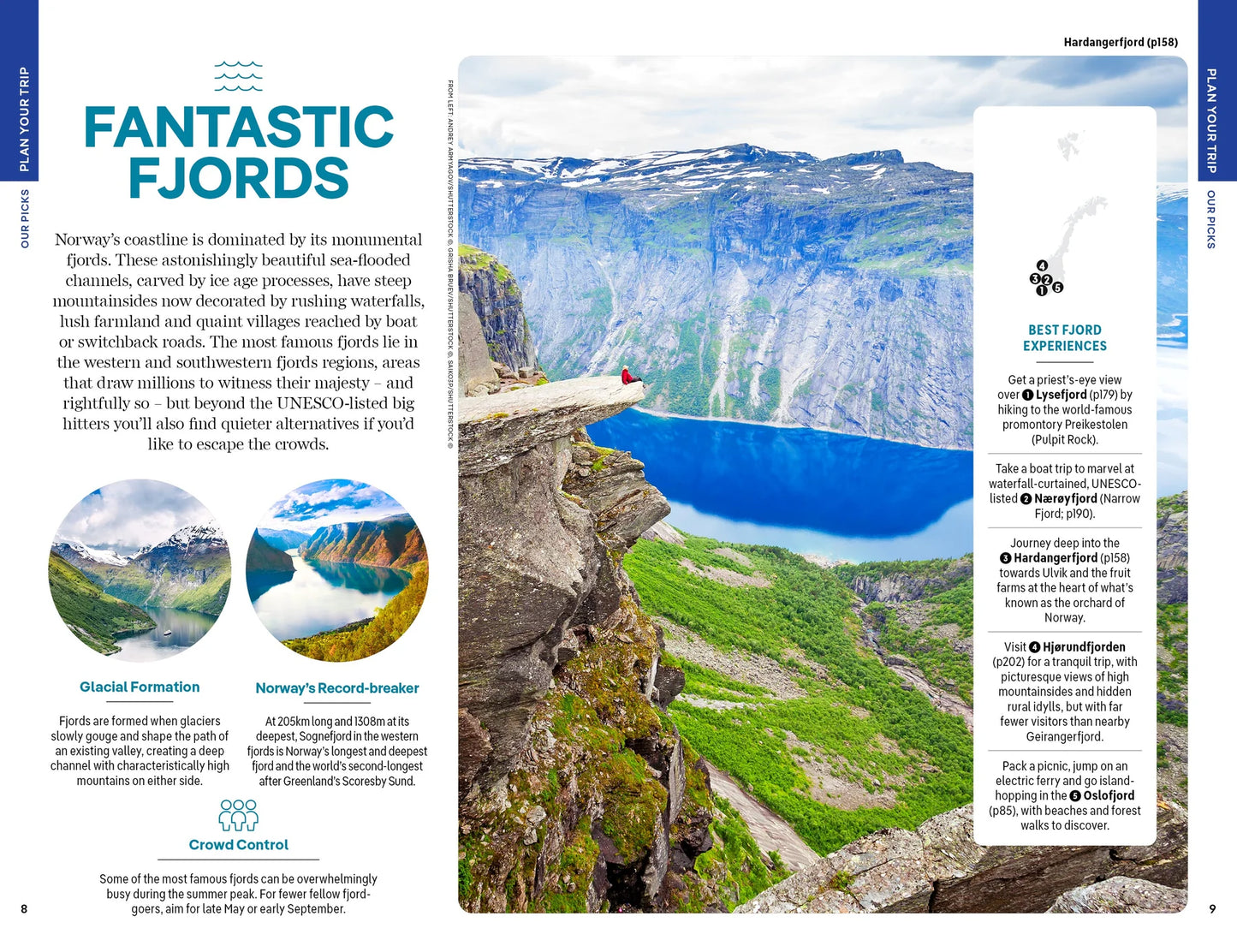 Norway Travel Guide Book by Lonely Planet - Sample Page
