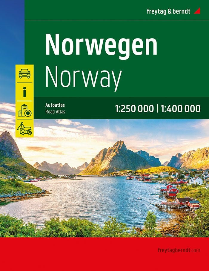 Norway Street & Road Atlas by Freytag & Berndt - Cover