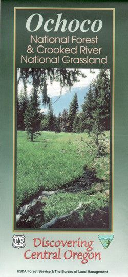 Ochoco National Forest & Crooked River National Grassland Forest Service Map - Cover