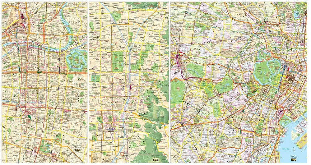 Japan Travel Map by Periplus