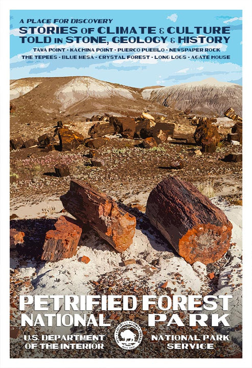 Petrified Forest National Park WPA Poster