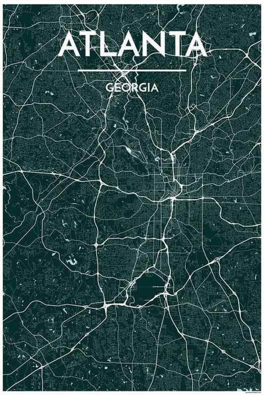 Atlanta Map Print