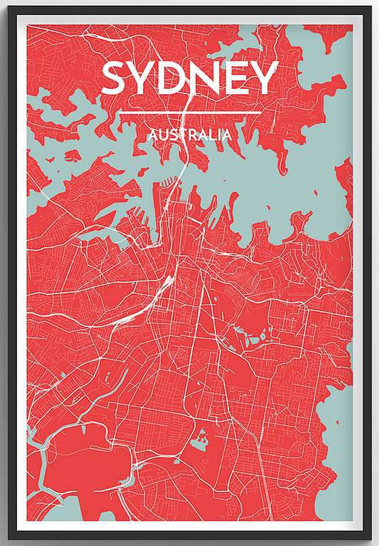 Sydney Map Print