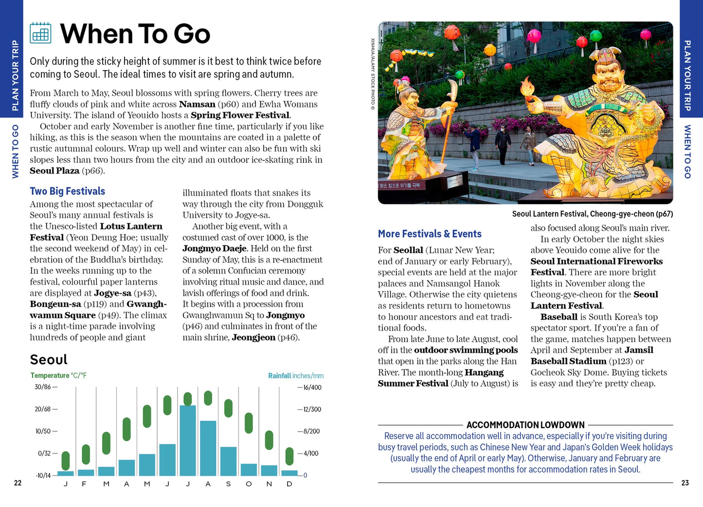 Seoul Pocket Travel Guide Book by Lonely Planet - Sample Page