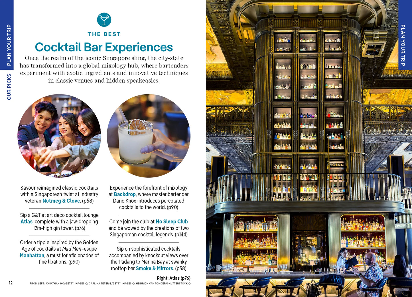 Singapore Pocket Travel Guide Book by Lonely Planet - Sample Page