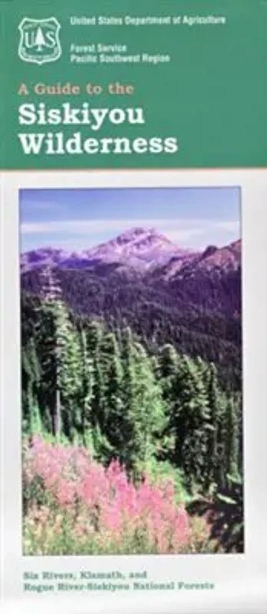 Six Rivers National Forest - Siskiyou Wilderness National Forest Service Map - Cover