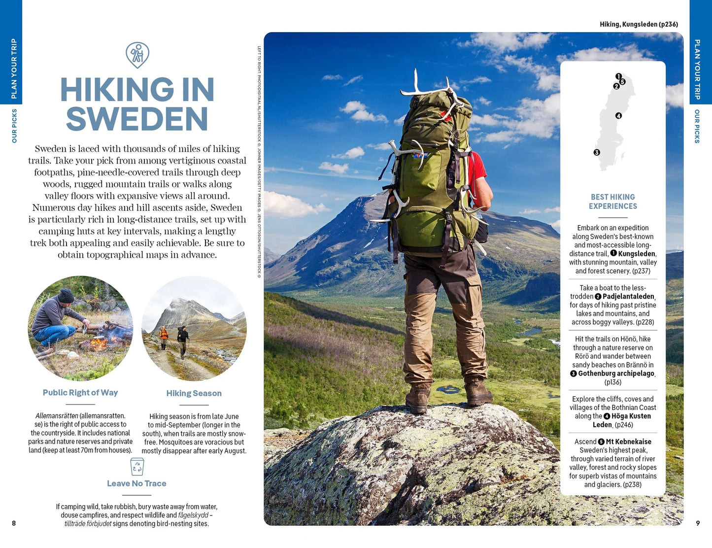 Sweden Travel Guide Book by Lonely Planet - Sample Page