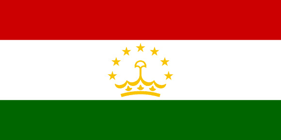 Tajikistan Flag