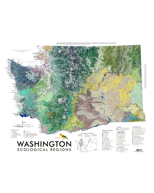 Washington Ecological Regions Map