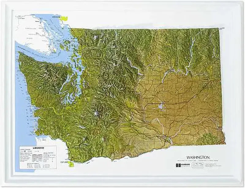 Raised Relief Maps