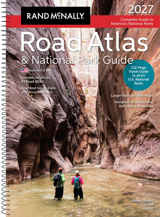 2027 Road Atlas & National Park Guide