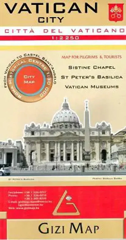 Vatican City Travel Map by Gizi