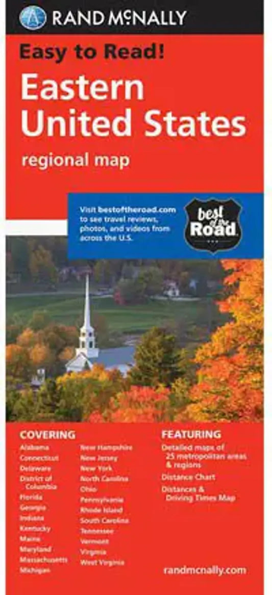 Eastern US Road Map