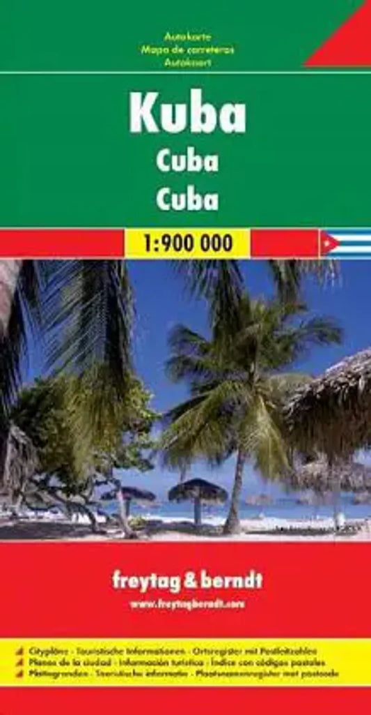 Cuba Travel Map l Freytag & Berndt