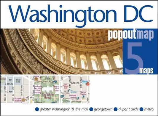 Washington DC Popout Map