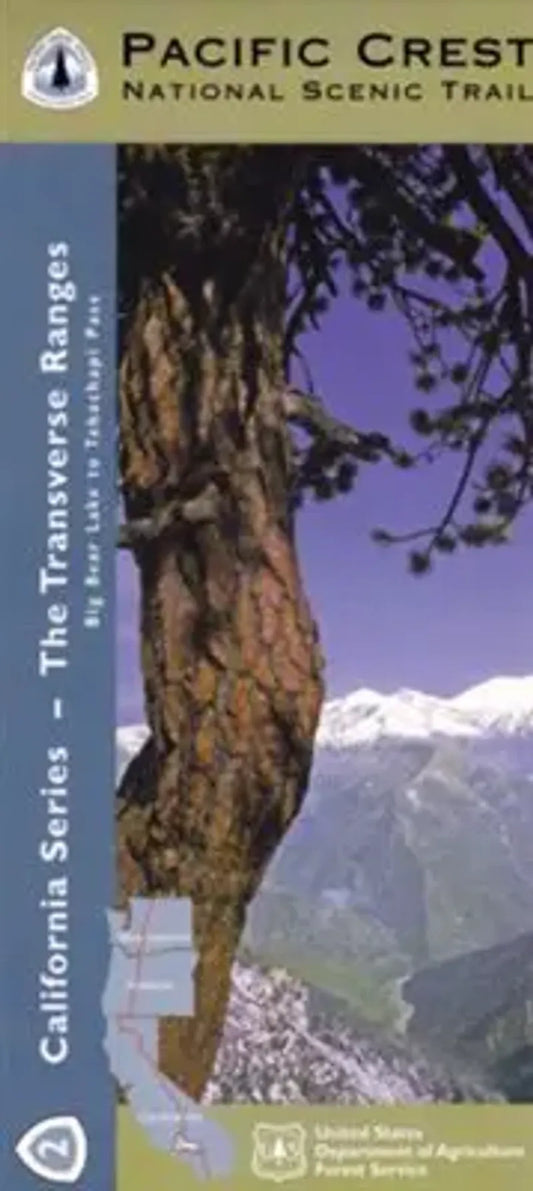 Pacific Crest Trail California Map - Section 2: Transverse Ranges