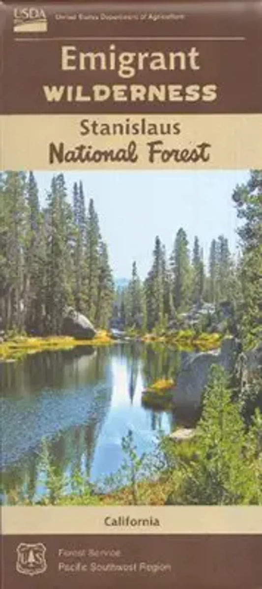 Emigrant Wilderness Stanislaus Map