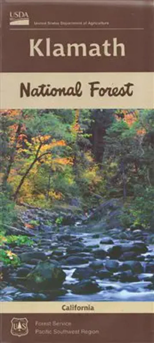 Klamath National Forest Map