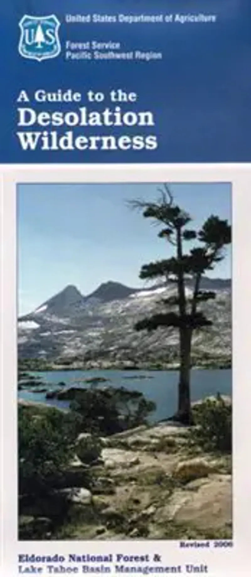 Desolation Wilderness Map – Metsker Maps