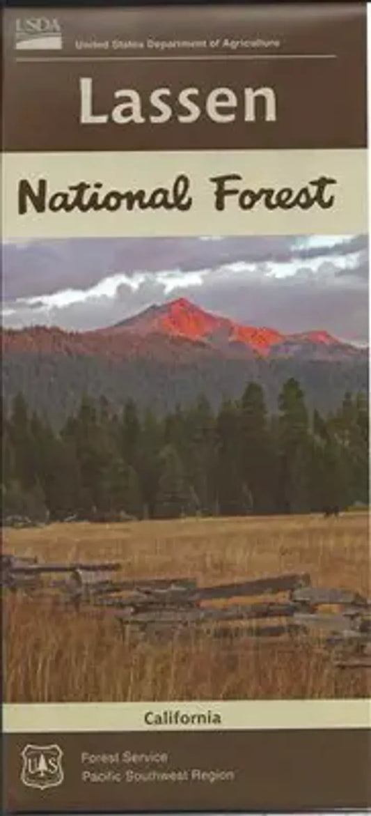 Lassen National Forest Map