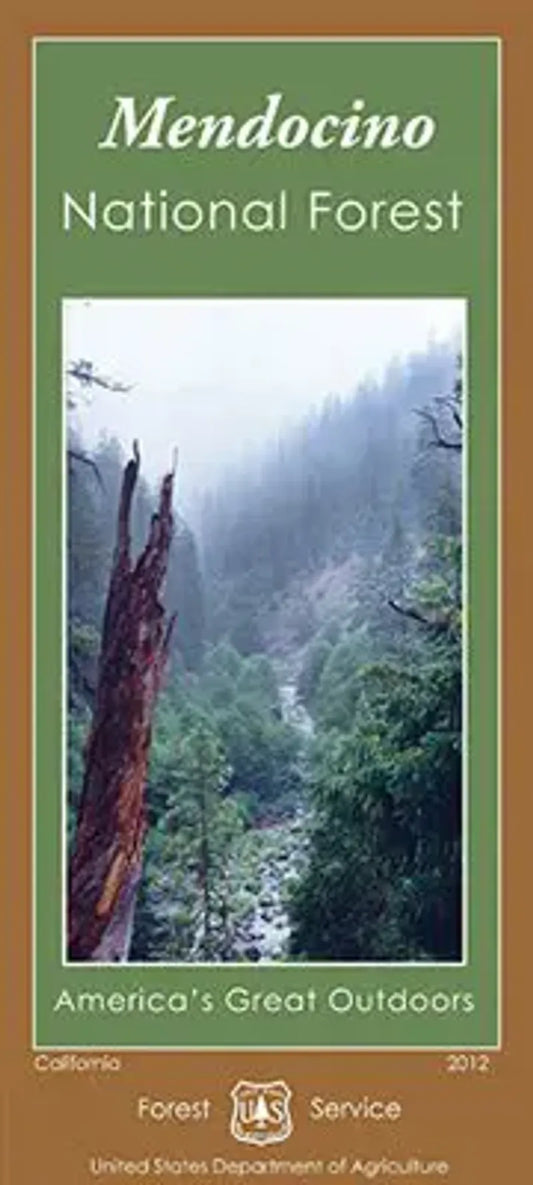 Mendocino National Forest Map