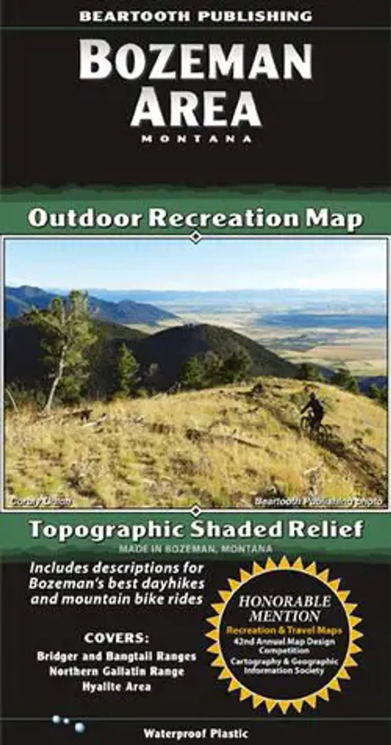 Bozeman Area Recreation Map