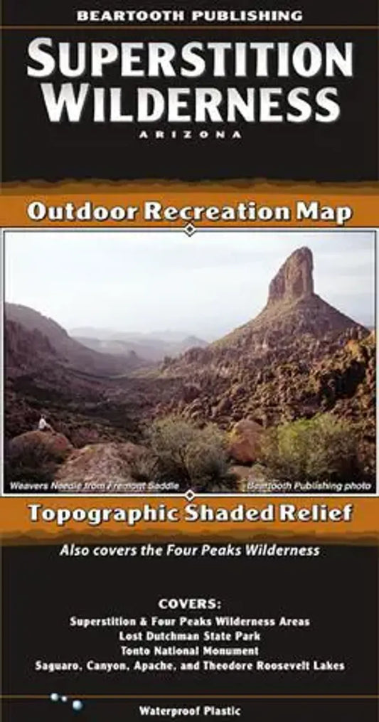 Superstition Wilderness Recreation Map