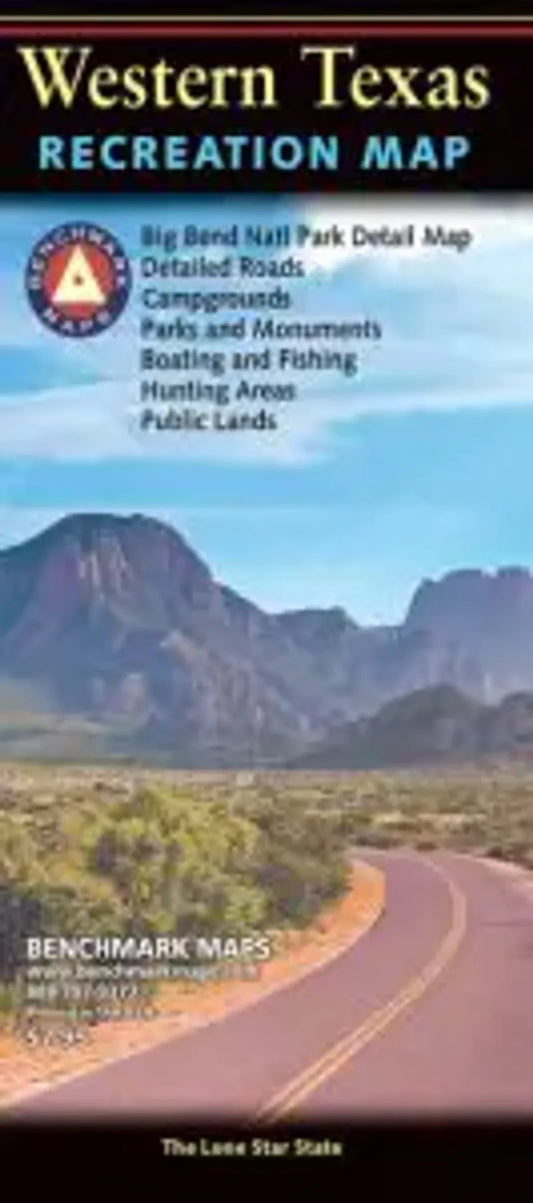 Western Texas Recreation Map