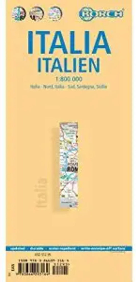Italy Travel Map by Borch
