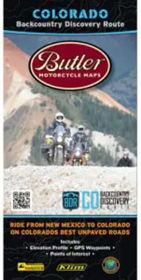Colorado Backcountry Motorcyle Map