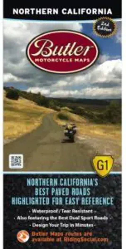 Northern California Motorcyle Map