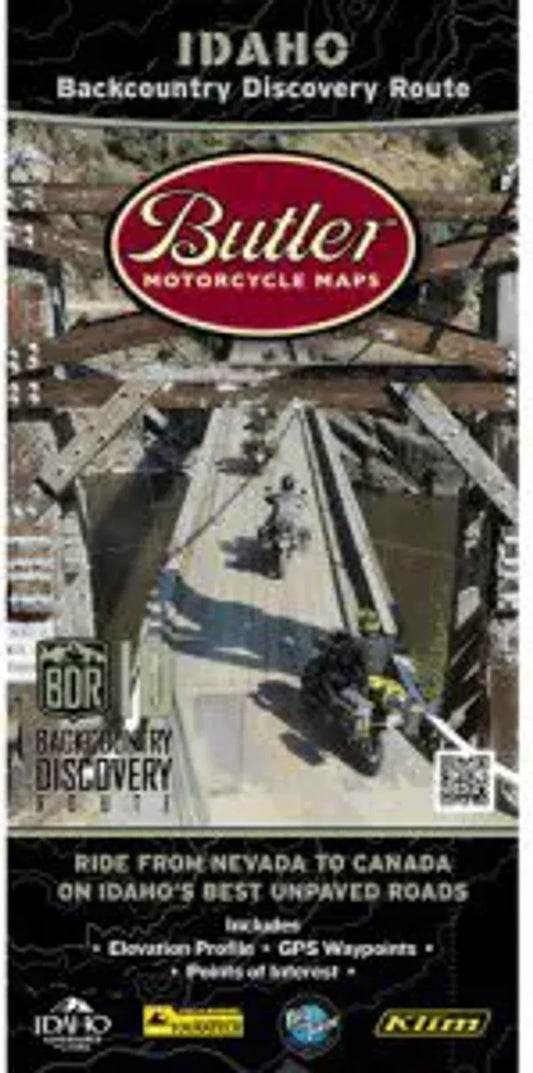 Idaho Backcountry Motorcyle Map