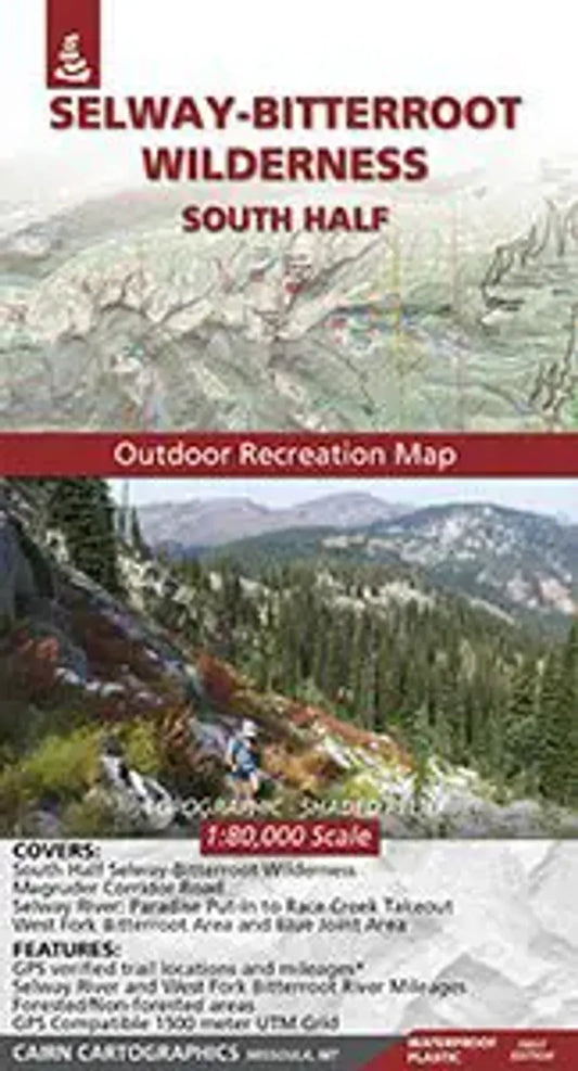 Selway - Bitterroot Wilderness (South) Map