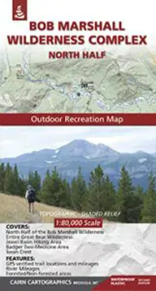 Bob Marshall Wilderness Complex (North) Map
