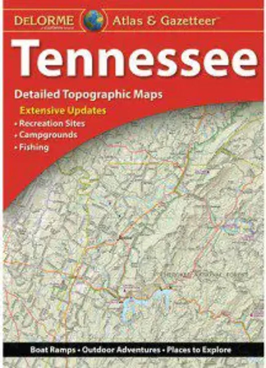 Tennessee Atlas & Gazetteer by DeLorme