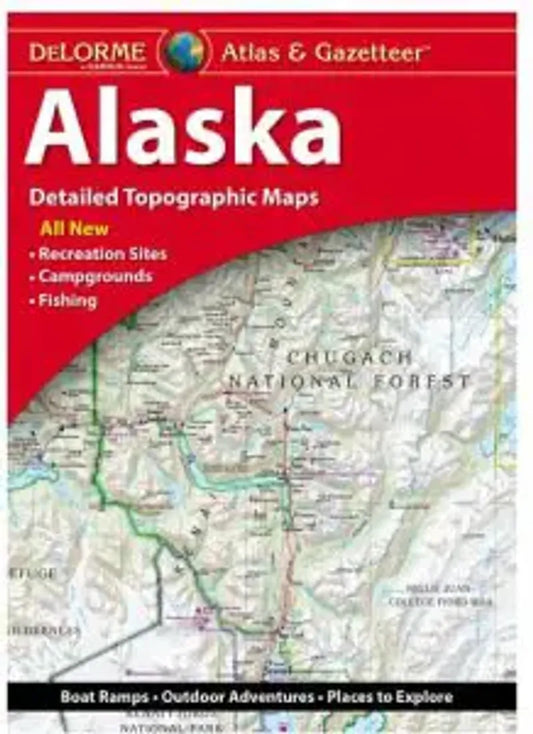 Alaska Atlas & Gazetteer by DeLorme