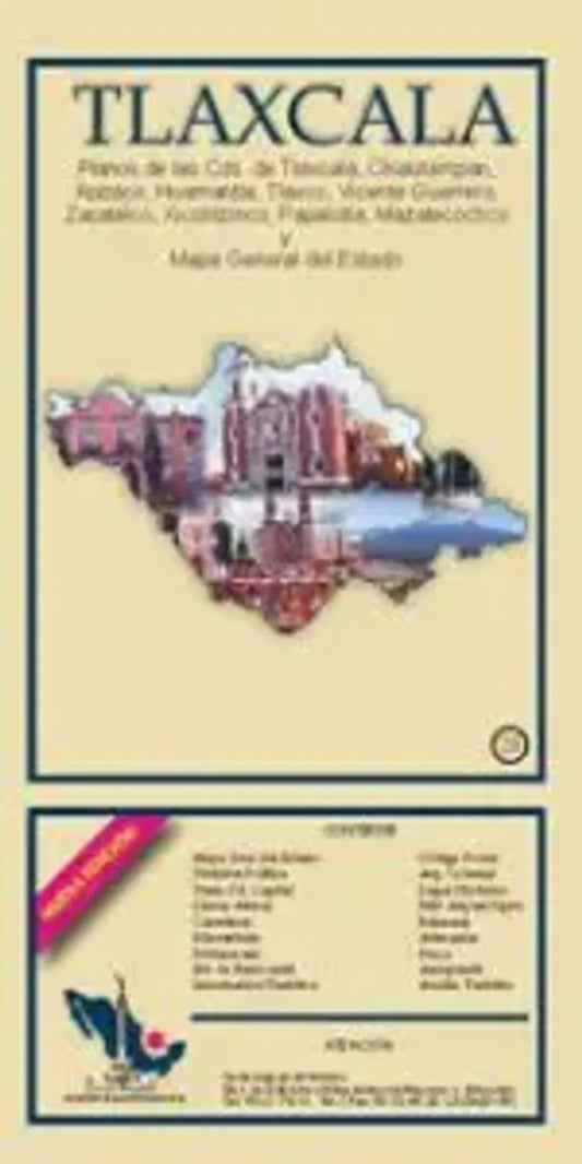 Tlaxcala, Mexico State Map