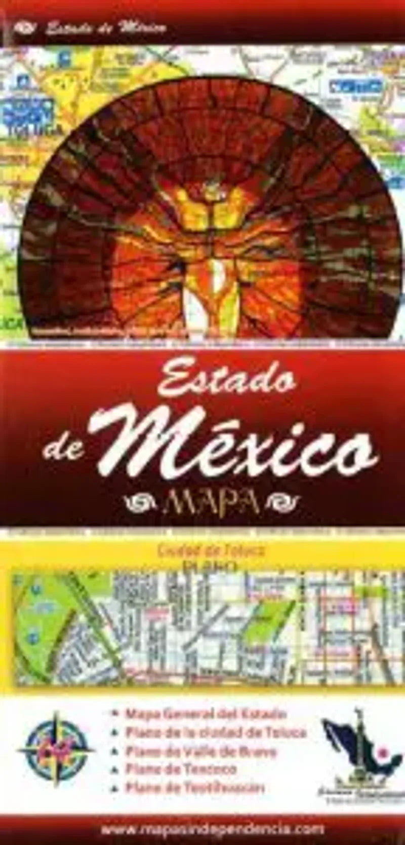 Estado de Mexico, Mexico State Map