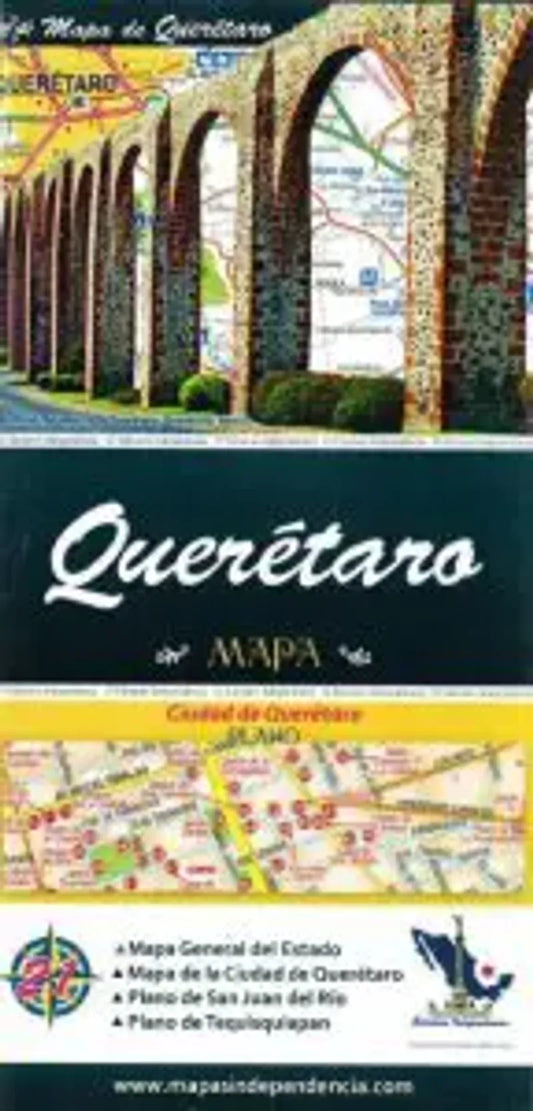 Queretaro, Mexico State Map