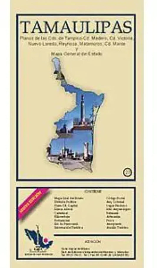 Tamaulipas, Mexico State Map