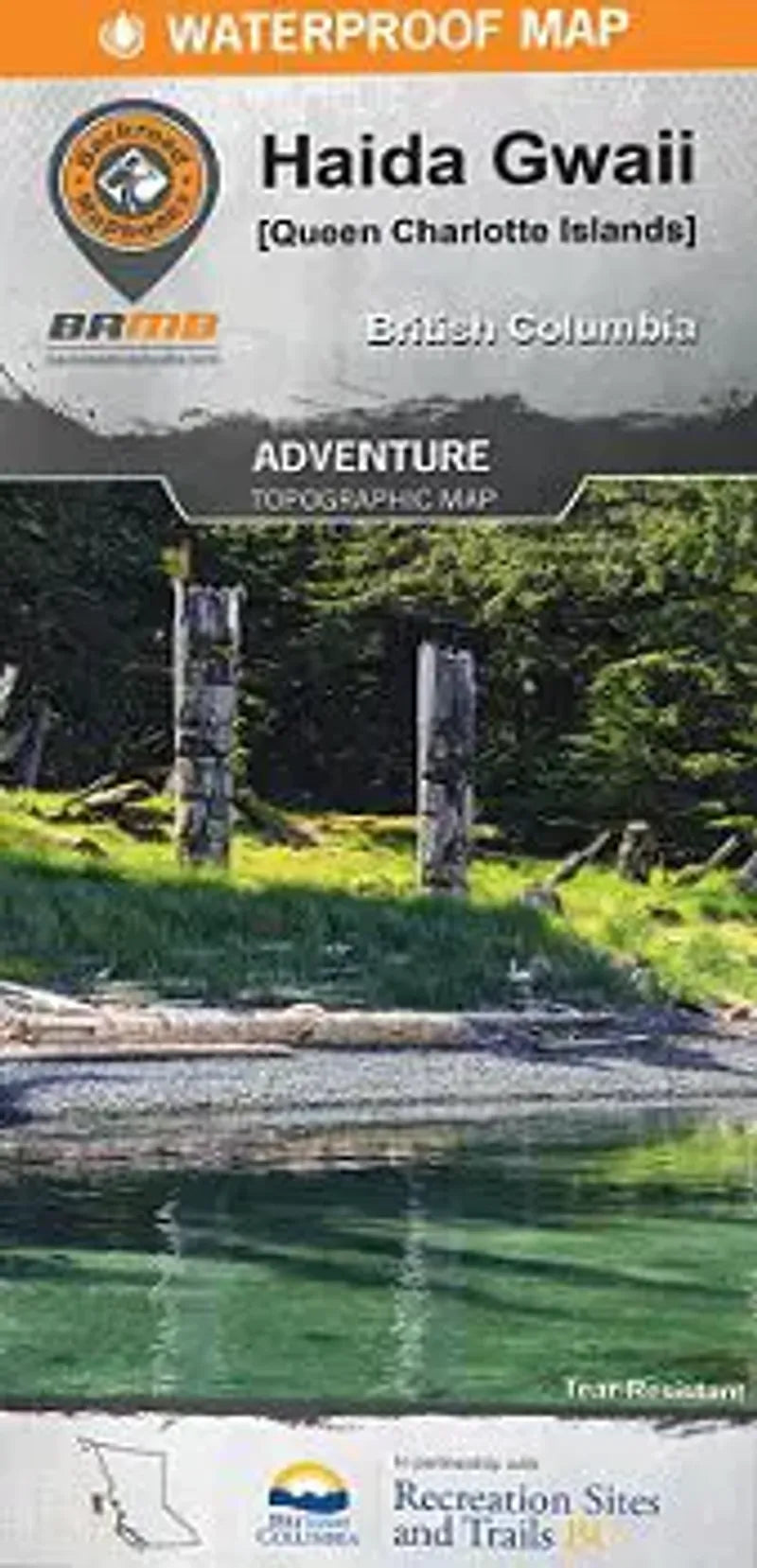 Haida Gwaii Backroad Map
