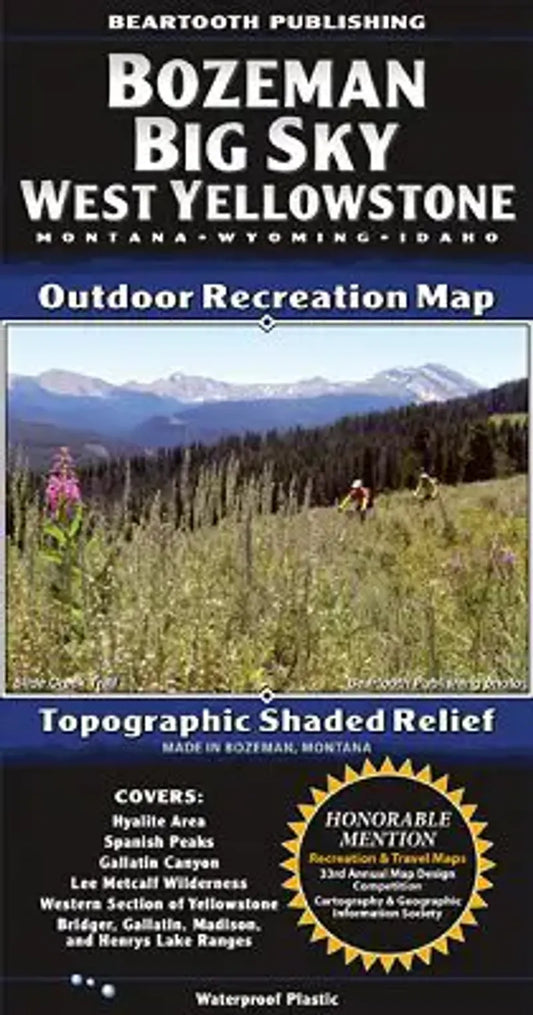 Bozeman Big Sky Recreation Map