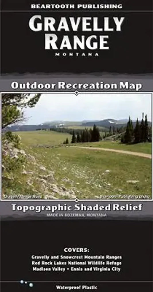 Gravelly Range Recreation Map