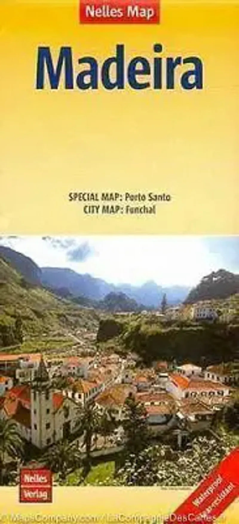 Madeira Travel Map by Nelles